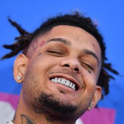 US rapper Smokepurpp attends the 2018 MTV Video Music Awards at Radio City Music Hall on August 20, 2018 in New York City.