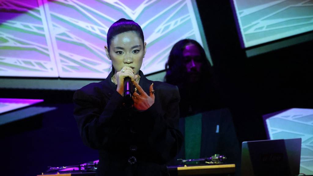 Awich performs at A New York Evening With Awich