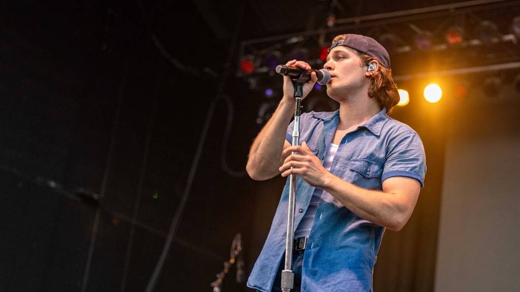Musician ALEX WARREN during the Summerfest Music Festival in Milwaukee, Wisconsin