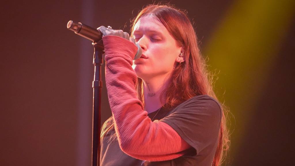  Ethel Cain performs during the All Things Go music festival at Forest Hills Stadium