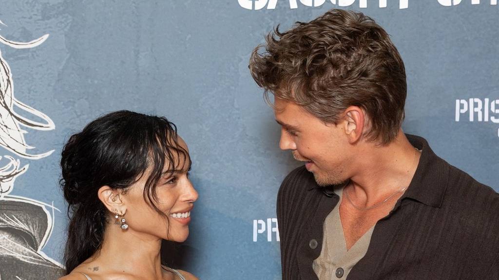 "Caught Stealing" premiere at Max Linder theatre. Avant-premiere de "Pris au piege" au cinema Max Linder. Zoe Kravitz et Austin Butler. 447923 2000-01-01