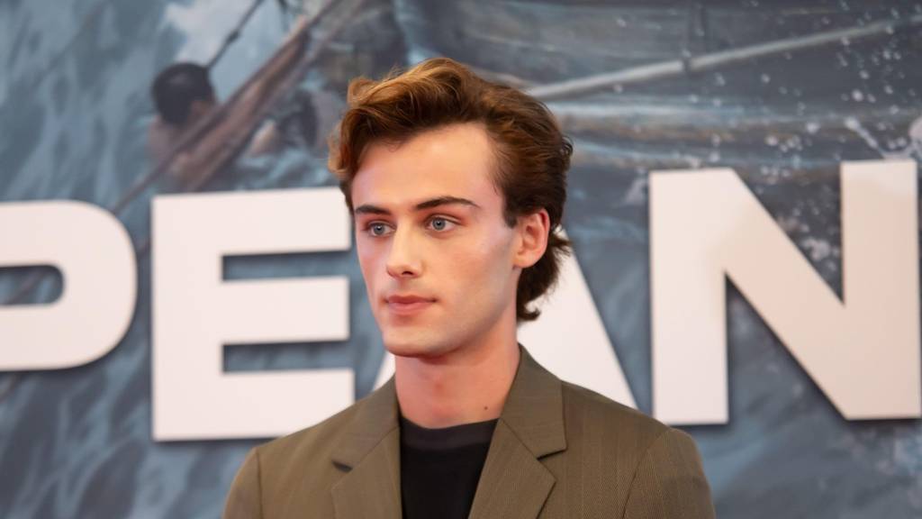 William Franklyn-Miller attends the premiere of Dongji Rescue at Odeon Leicester Square