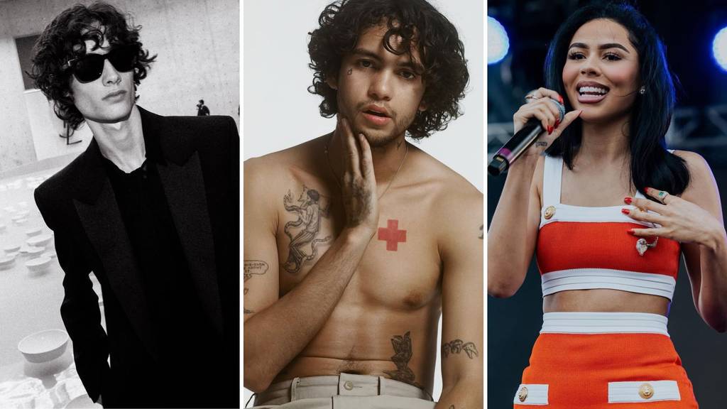 Sombr, Dominic Fike and Mariah the Scientist